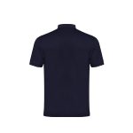 Navy Blue Zipper Polo T-Shirt - Image 3