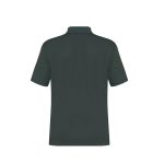 Olive Green Zipper Polo T-Shirt - Image 3