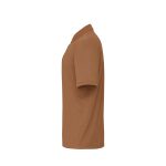Brown Zipper Polo T-Shirt - Image 2