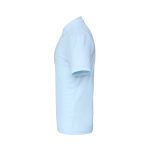 Light Sky Blue Zipper Polo T-Shirt - Image 2