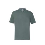 Light Green Zipper Polo T-Shirt