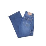 Men’s Premium Denim Baggy Cargo Jeans - Image 2