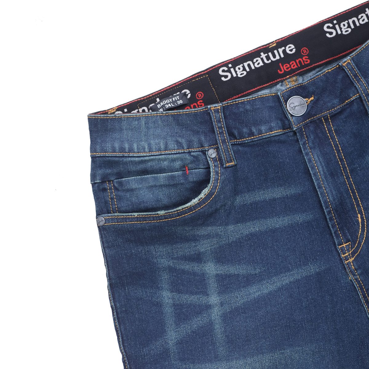 Men’s Premium Denim Jeans Baggy - Image 4