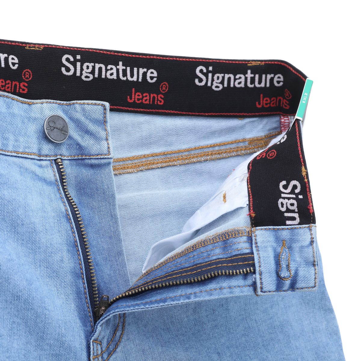 Men’s Premium Denim Baggy Jeans - Image 2