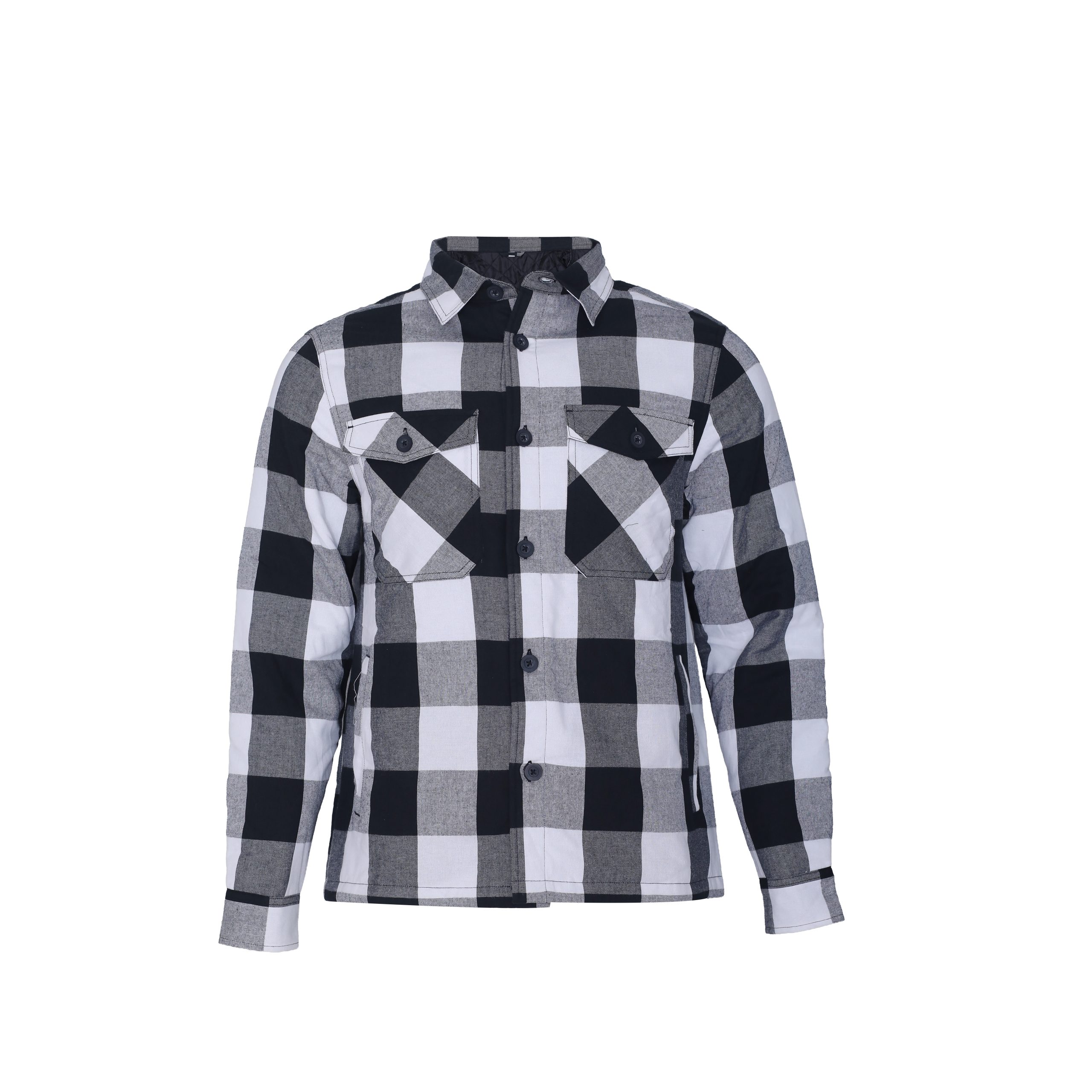 FWS-001 Winter Shirt White Gray - Image 1